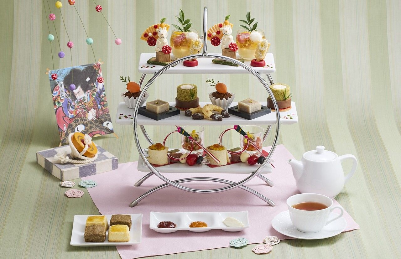 【WEB限定・平日17:00来店】新春アフタヌーンティー
