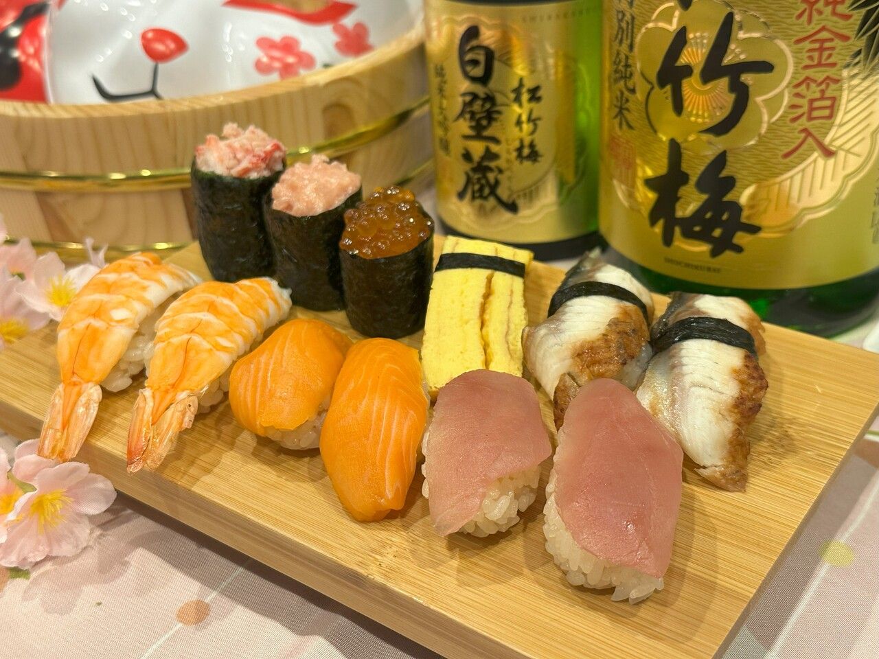 [Children aged 4-12] Nigiri sushi and gunkanmaki sushi experience course