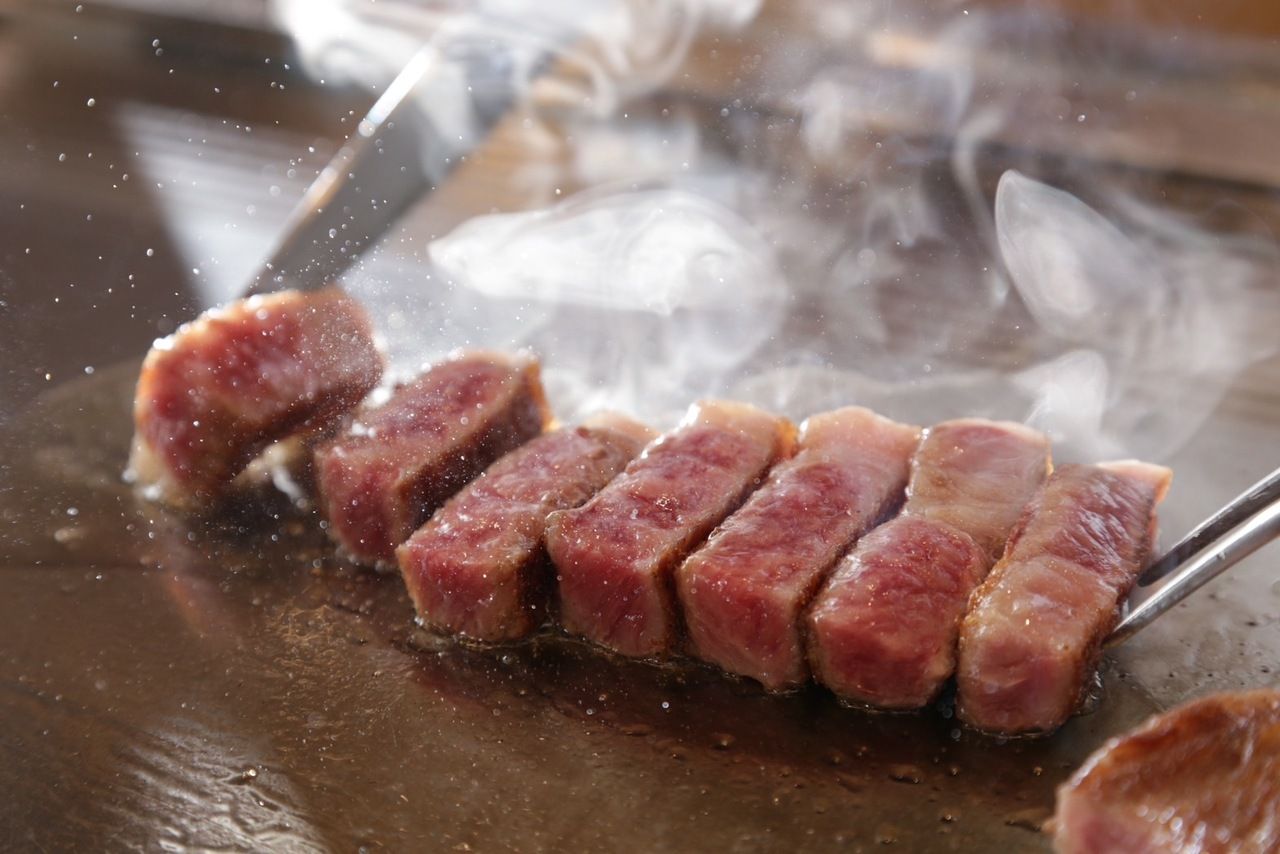 Special Kuroge Wagyu Hamburger & Steak Lunch