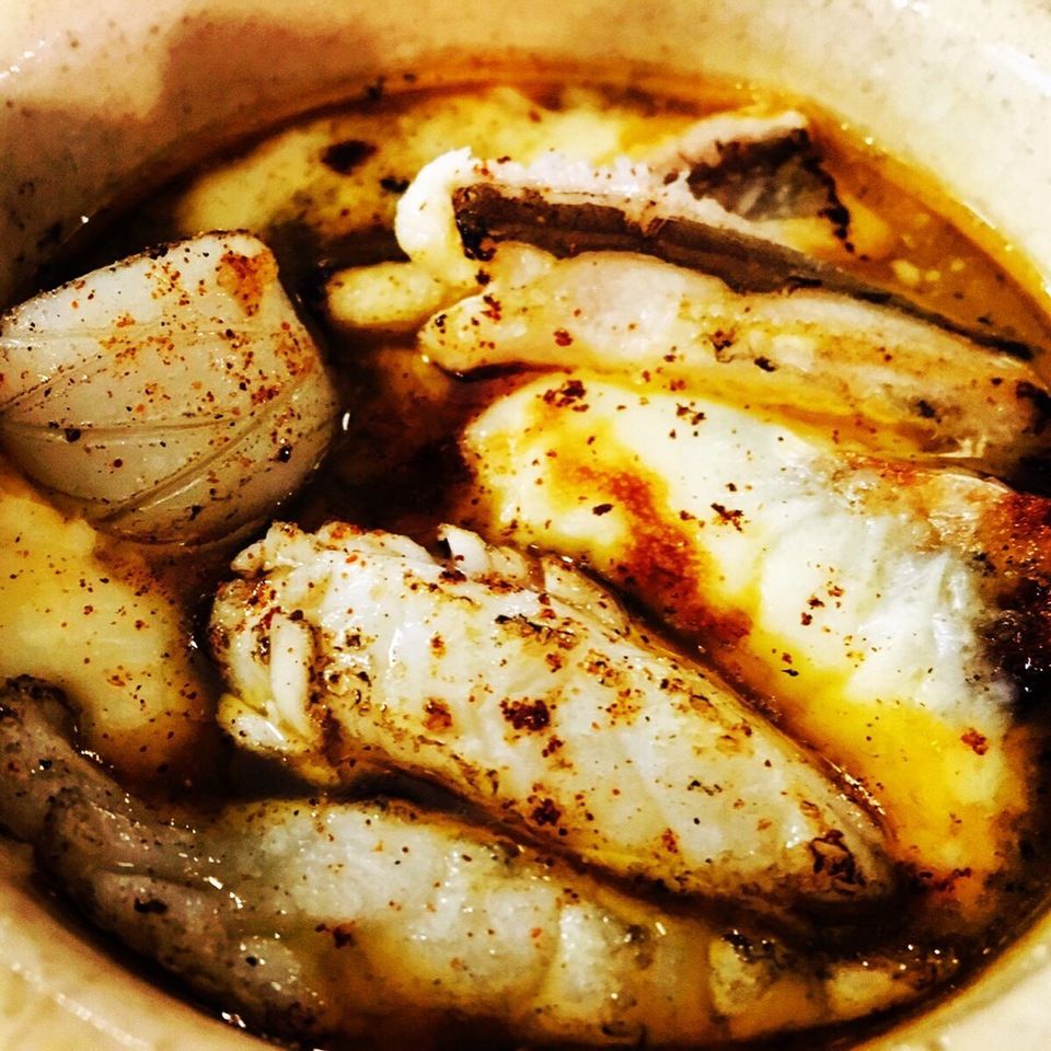 12:00 瀬戸内ナポリ料理【パスタ好きのお客様へ】旬の食材（魚介）を中心としたお料理5品（盛り合わせではありません。）とパスタ2品のコース¥15000(別途サービス料※予約時間の5分前までにご来店くださいませ。