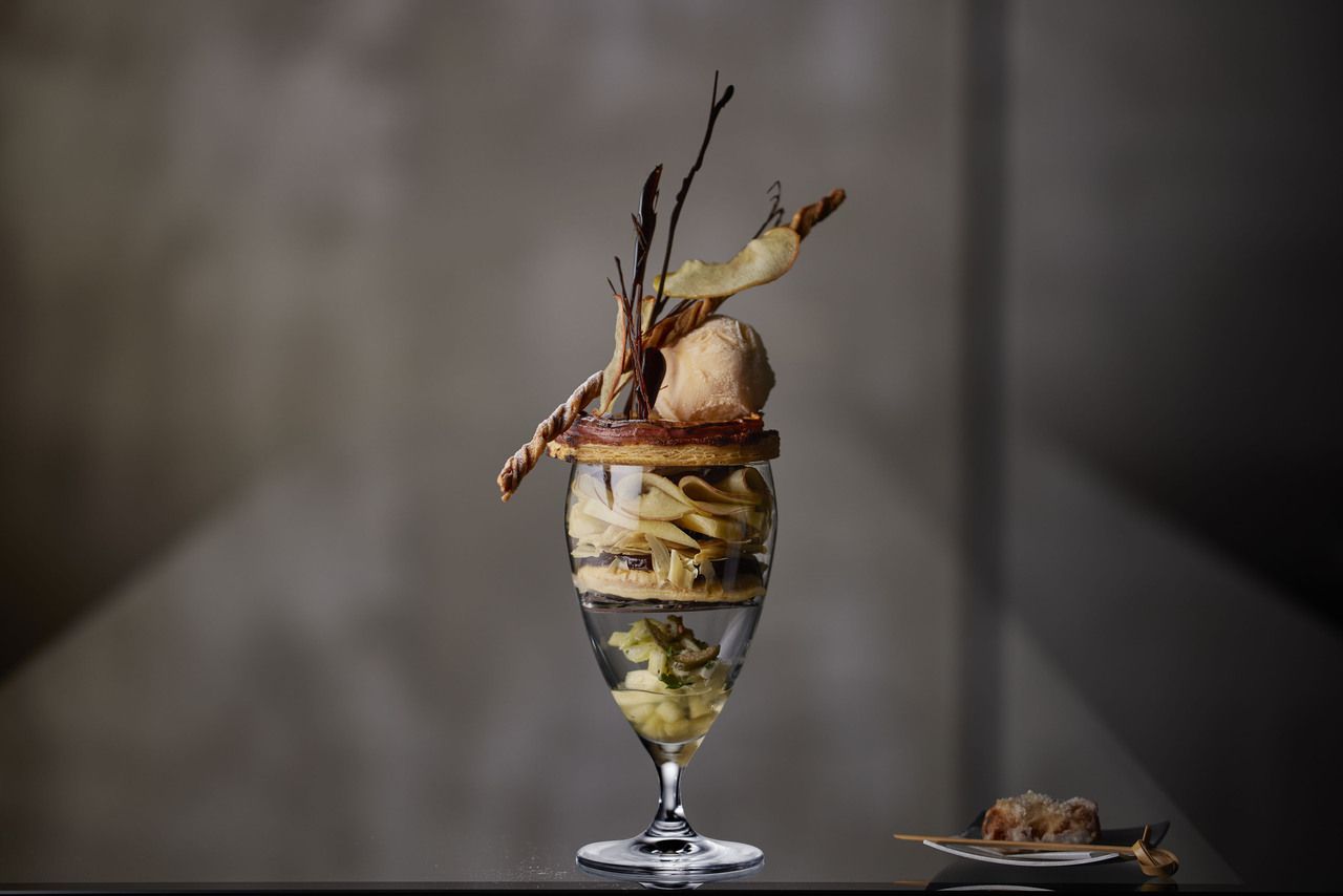 Parfait Bijou® Pomme 【¥5,600 (tax not included) with drink】