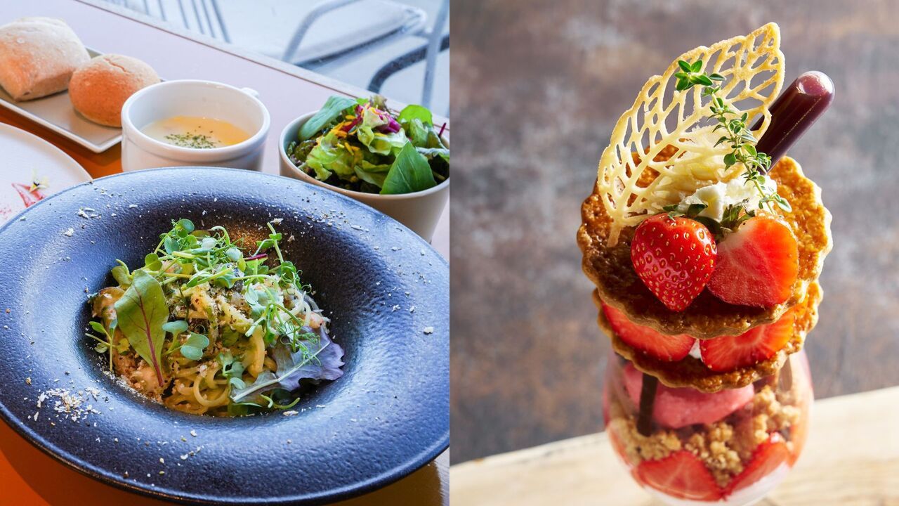 BOTANICAL WINTER LUNCH SET (Dessert changed to parfait)