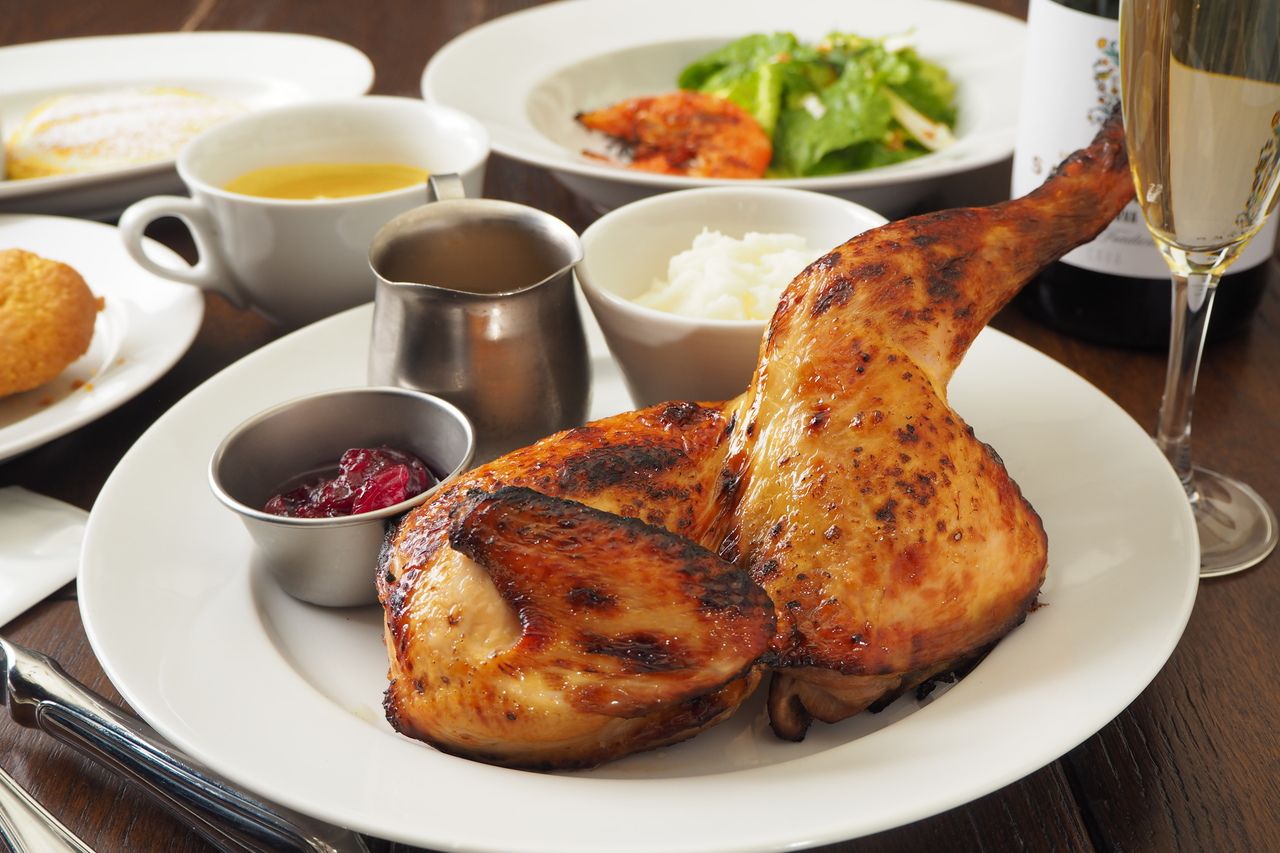 【Limited to 2 guests】Roast Chicken Course ¥4,000