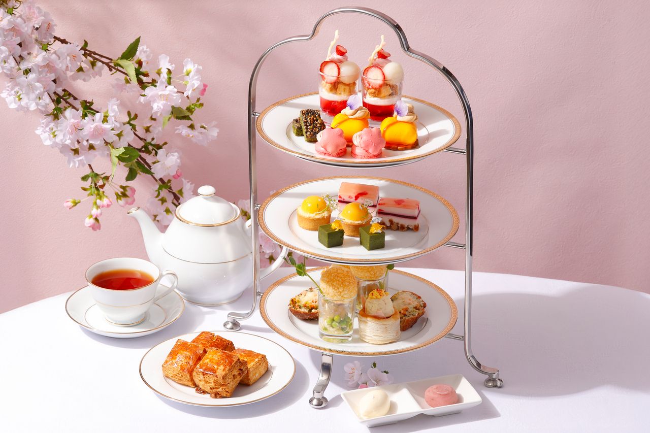 春のアフタヌーンティー　＜3/1～4/28＞土日祝日3時間制　