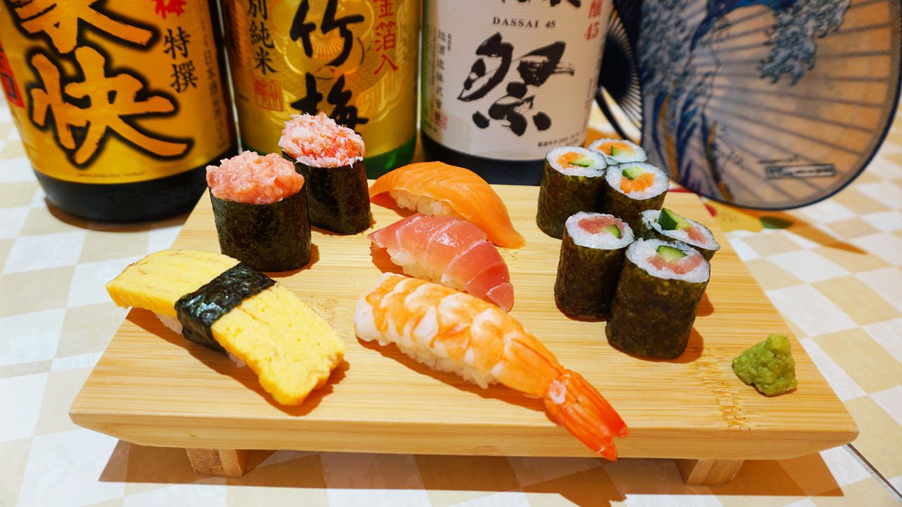 [Standard for children under 12 years old] Nigiri & Roll Sushi Course
