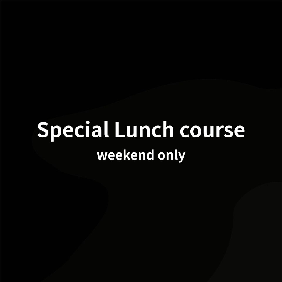"where" Lunch Course [Main: Toman Beef]