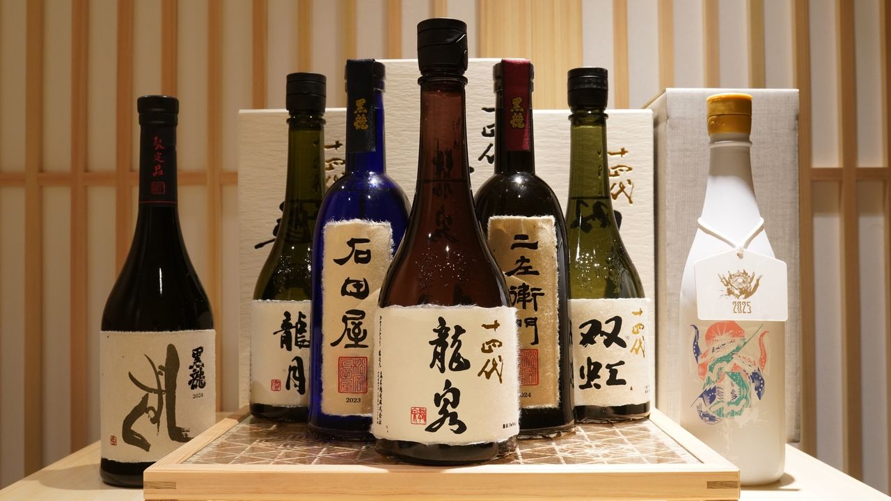 【 特別イベント】十四代/黒龍/新政飲み比べつきコース（料理込み）