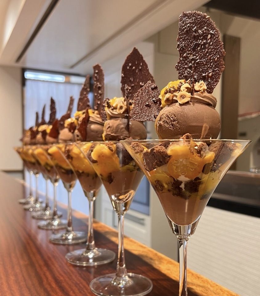 季節のデセール朝パフェ/ショコラの会