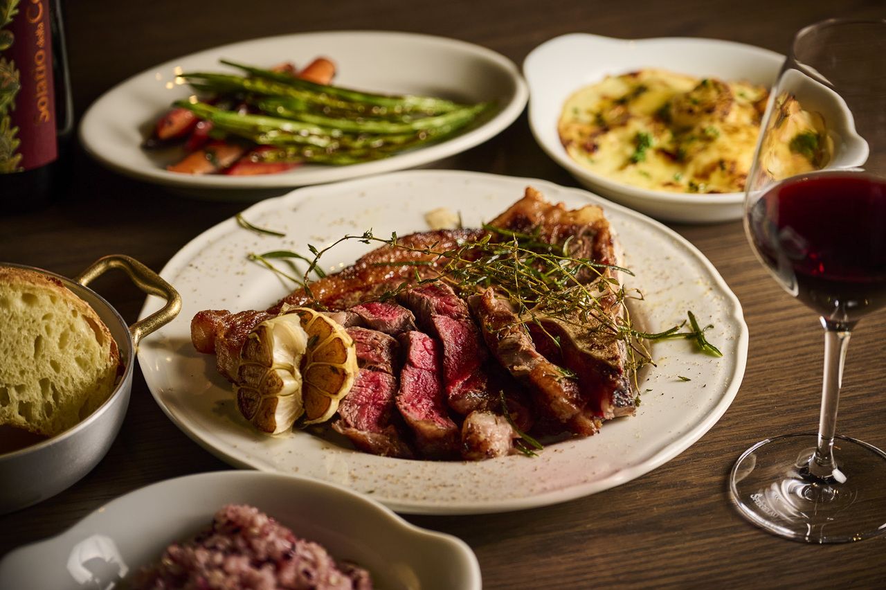 Dinner Grill Course [Domestic Beef Sirloin Bistecca]