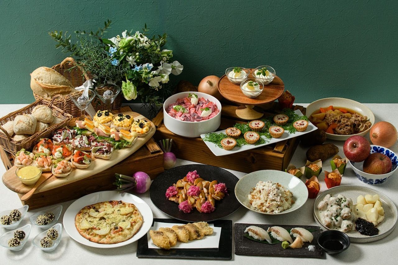 【1月20日フェア初日限定・ウェルカムドリンク付き】ランチブッフェ～長島町×北欧フェア～