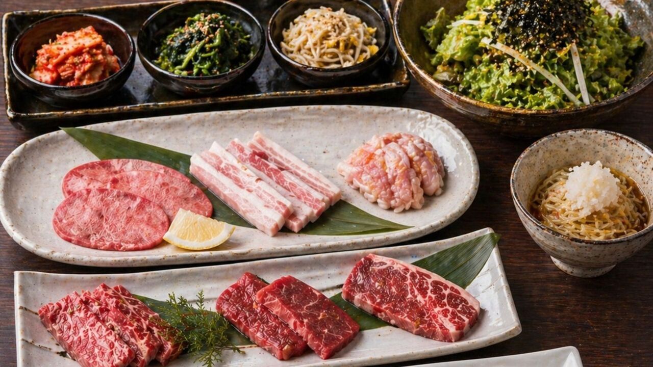 【宴-utage-】 焼肉と韓国料理を楽しむコース 2時間飲み放題込み