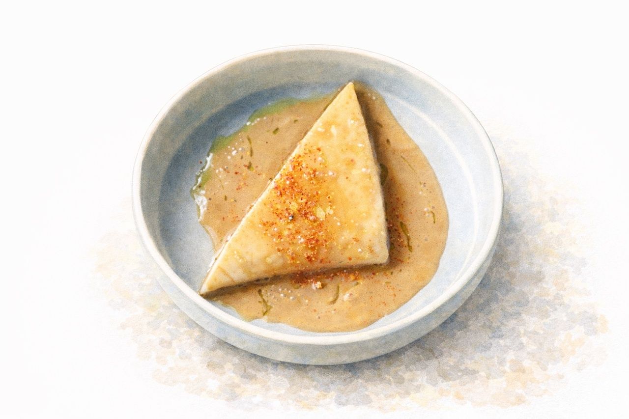 9-course meal including French oden and a final dish