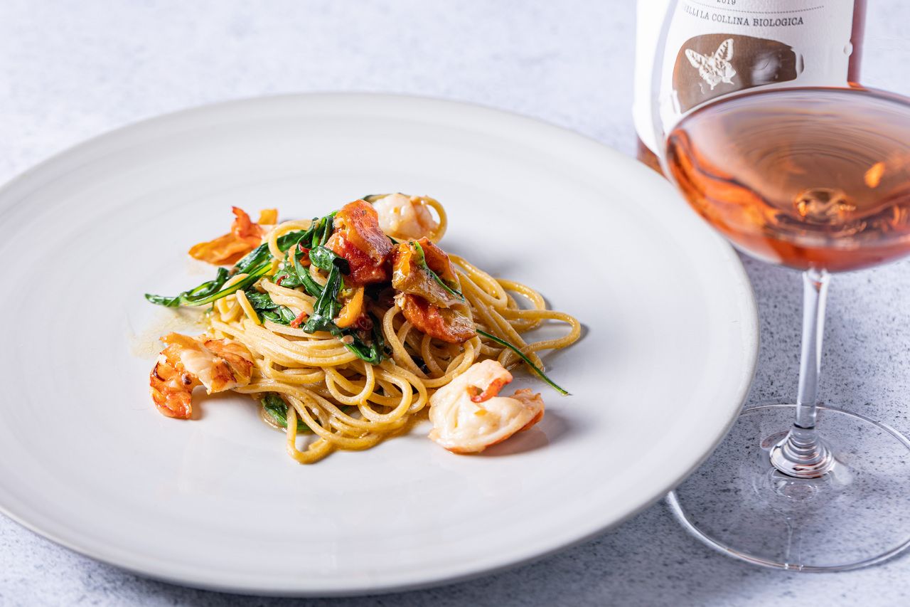 [Lunch - PRANZO A] Choose from a hot dish, pasta and dessert, total of 5 dishes