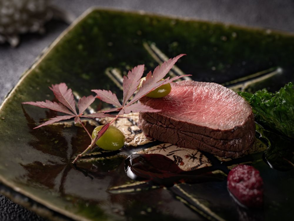 [Weekdays: Luxurious Lunch Course] Enjoy seasonal ingredients from Kyushu with carefully selected beef misuji and other dishes in this 8-course course