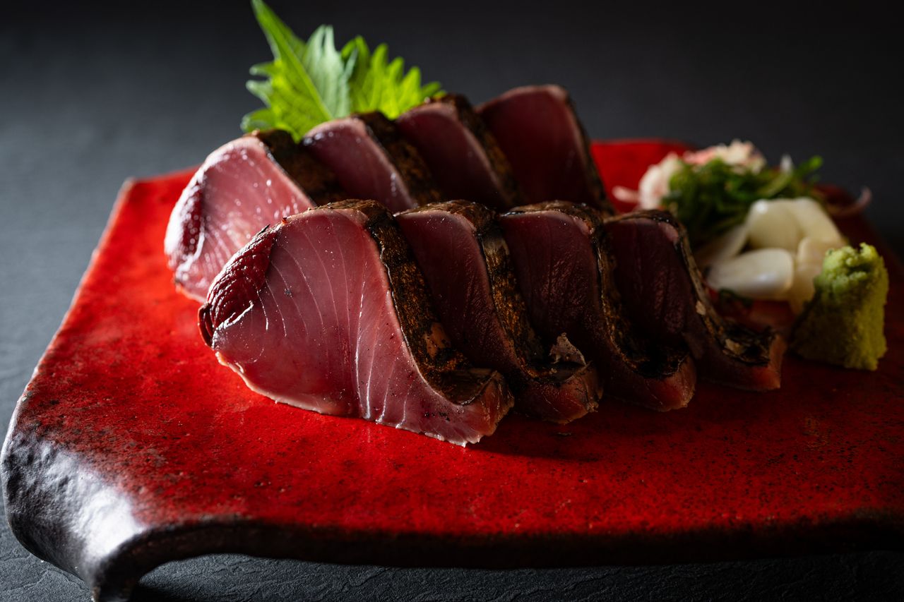 3月～【土佐の地酒飲み放題】名物かつをの藁焼き塩たたき×鮮魚の藁焼きx初鰹のお刺身　全15品【龍馬コース】