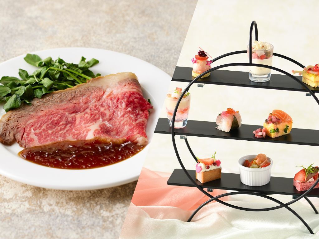 【ローストビーフ付】いちご日和アフタヌーンティー