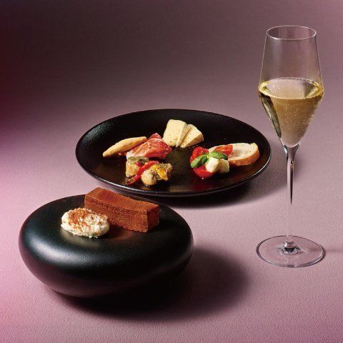Evening Sweets Soiree & Petit Savory Set (Includes 2 Drinks of Your Choice)