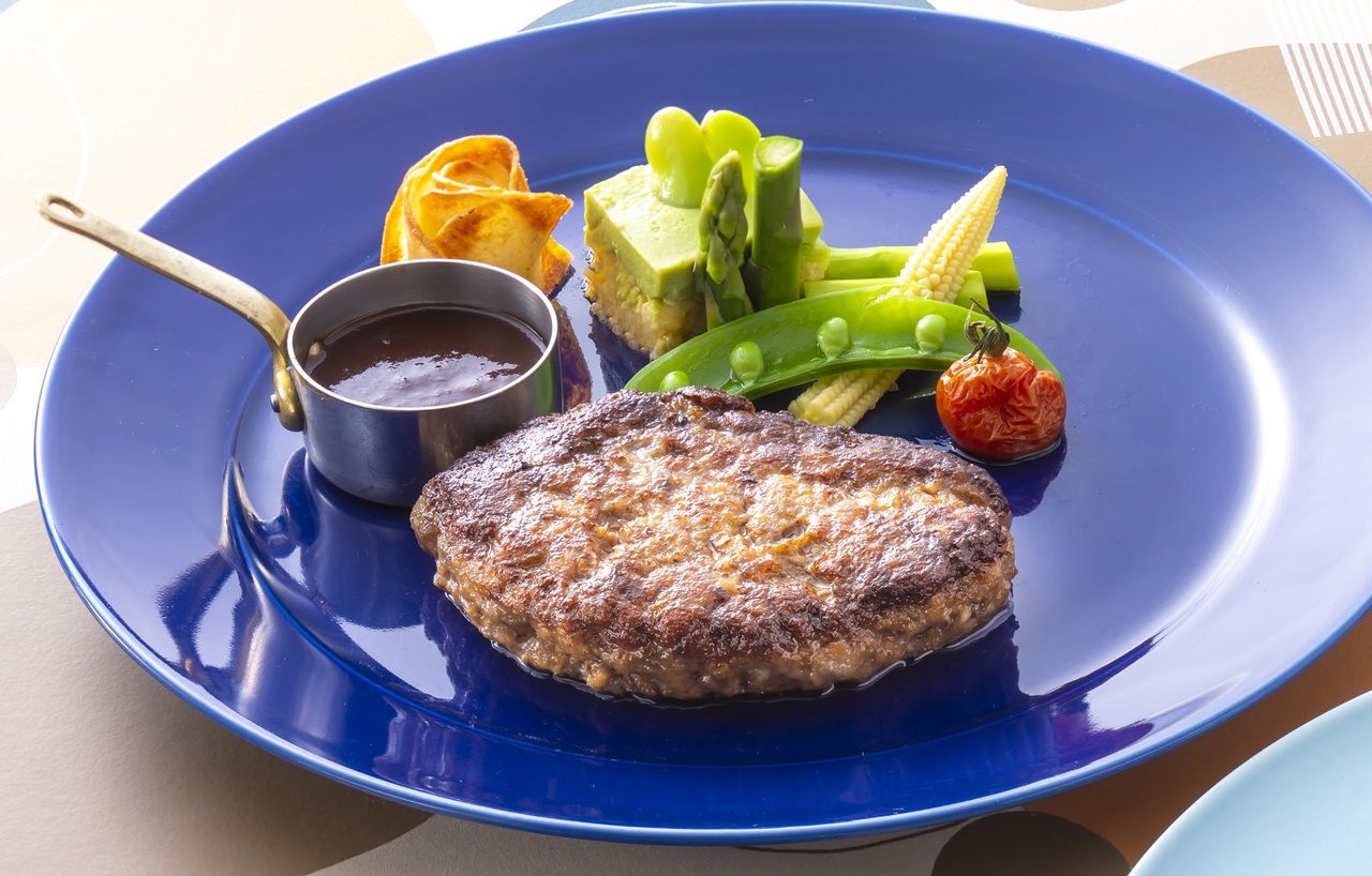 Kobe Western-style Lunch A: Hamburg Steak