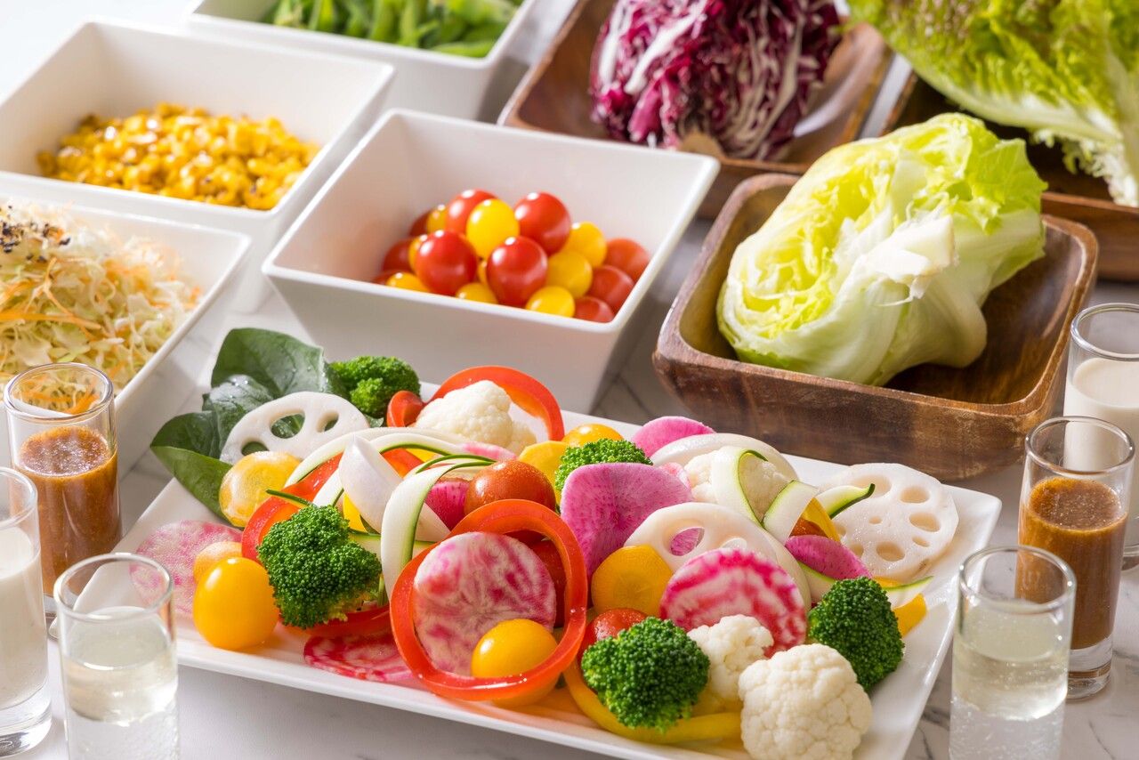 Weekday lunch buffet: 3,000 yen