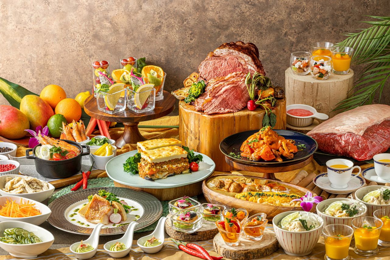 平日ディナー 鉄板焼きサーロインステーキ食べ放題＆初夏のオリエンタルフェア