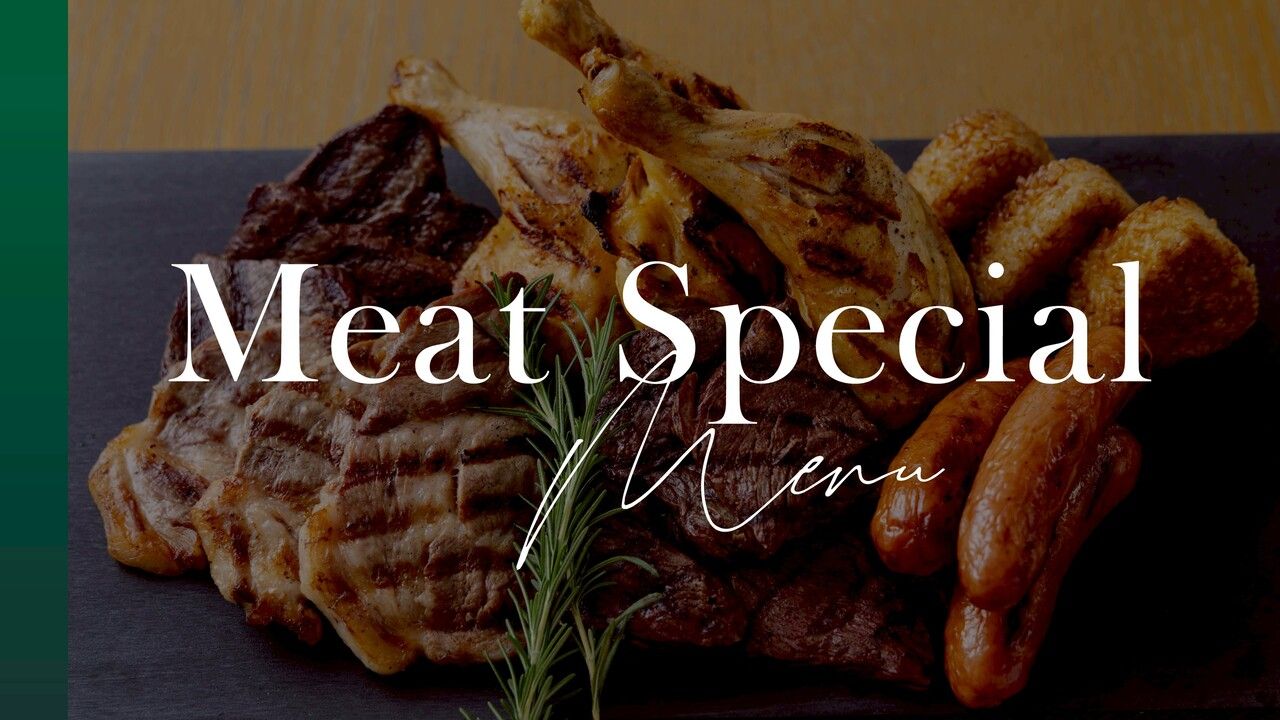 【5月1日～】|ペット可・禁煙| 【POOL DECK】MEAT SPCEIAL