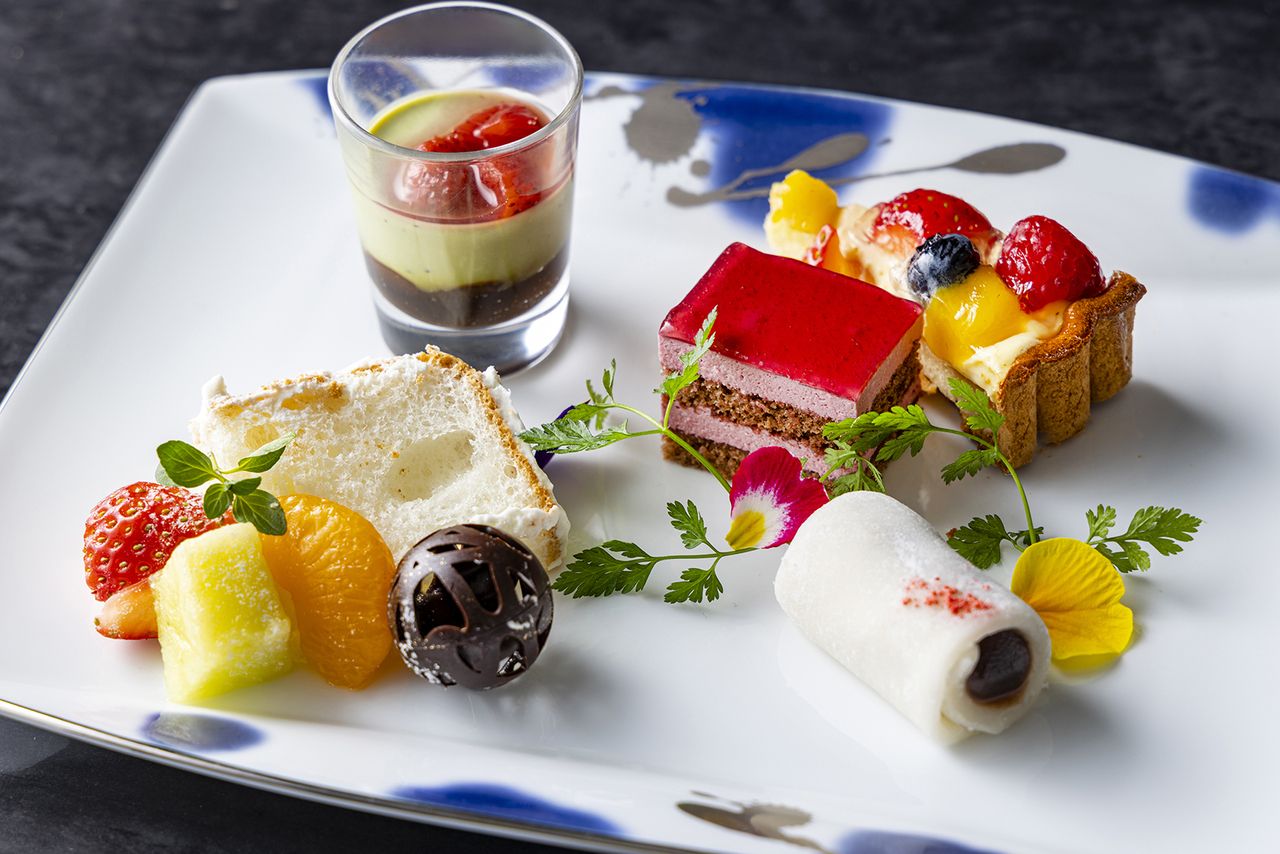 ★オプション《5・6月ランチ》松風四季彩★デザートセレクションへアップグレード