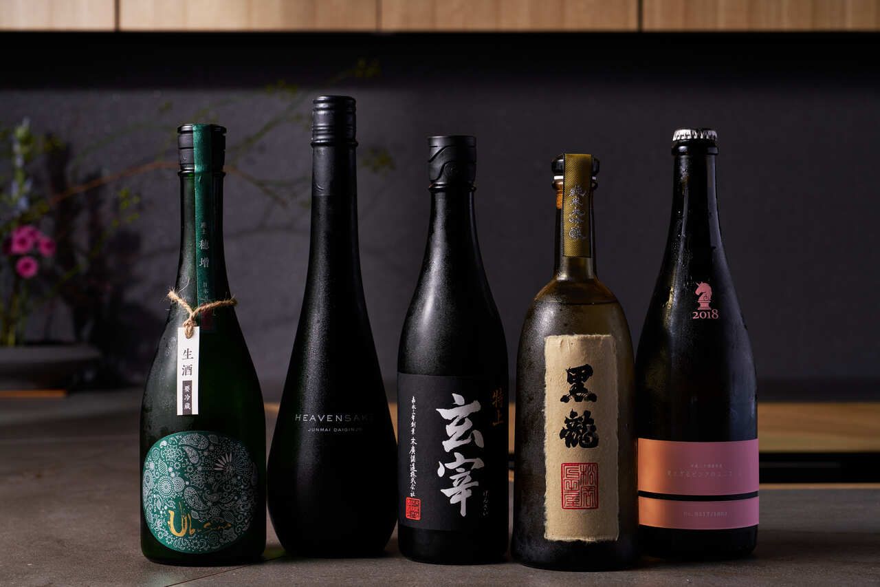 日本酒ペアリングコース【スタンダードコース＋ドリンク付】