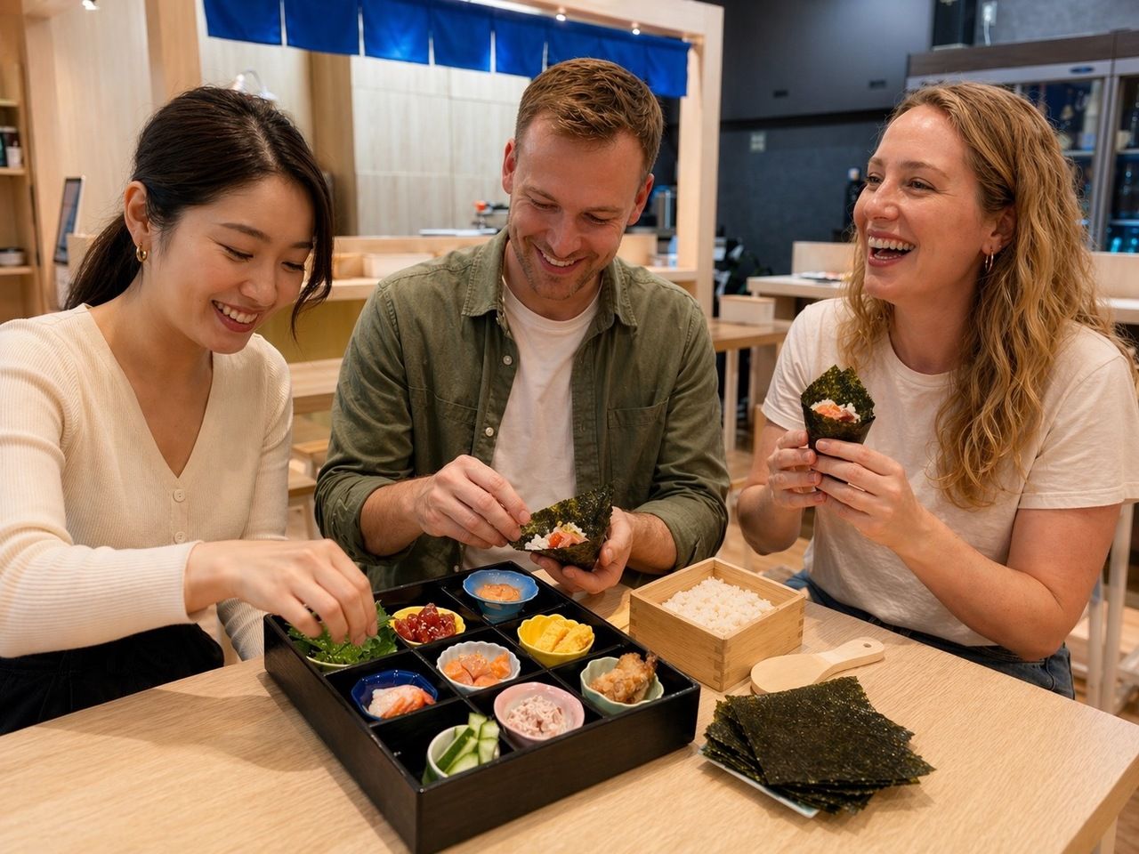 Set per un'esperienza di sushi preparato a mano