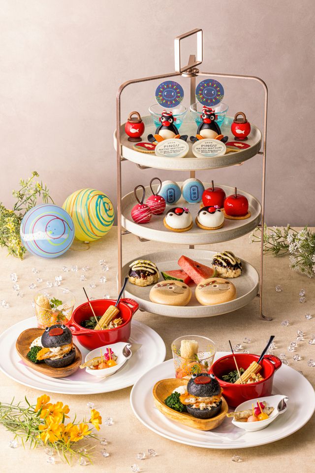 ★【平日/16:00来店/会員さま料金】『(2時間制）ピングーコラボレーションアフタヌーンティー￥7500(13％サービス料別）