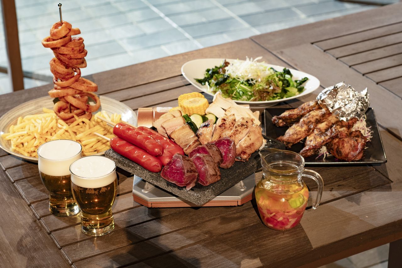 溶岩BBQノンアルコールプラン（ 2時間セルフ飲み放題付）【5月14日～９月29日】