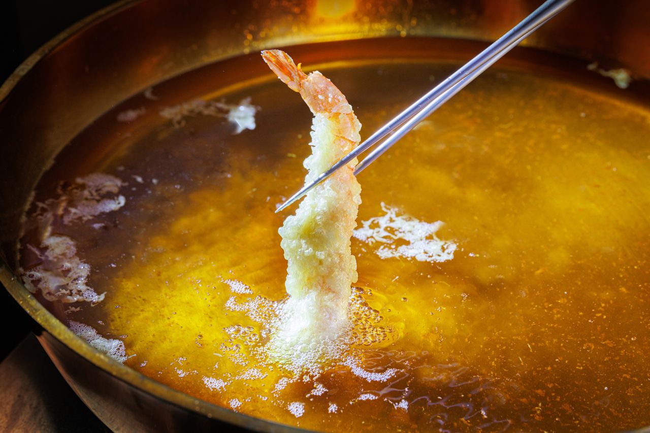 [Lunch from April 20th] Gion | Omakase Tempura Course: A special omakase menu where you entrust the chef with the best ingredients of the day.