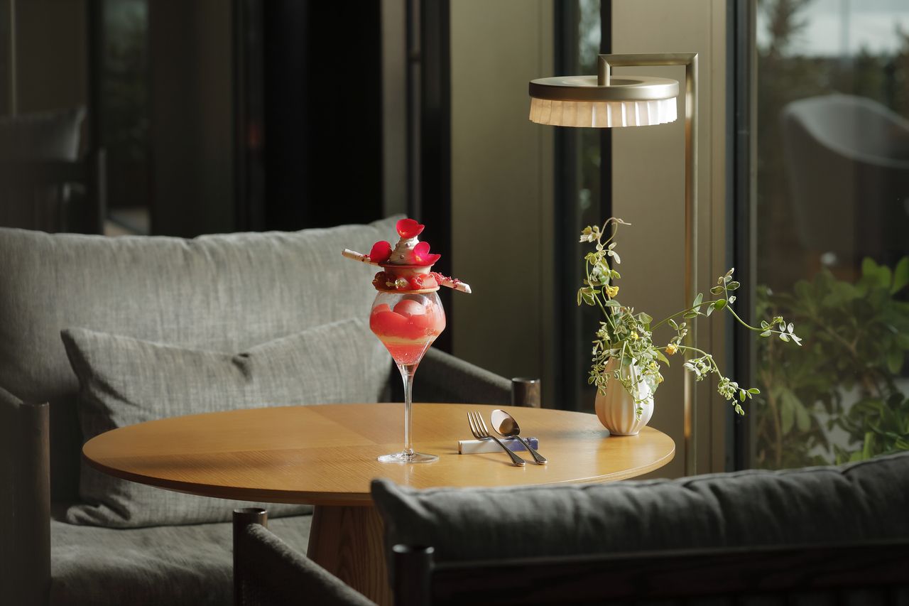 Peach Parfait Lunch Course