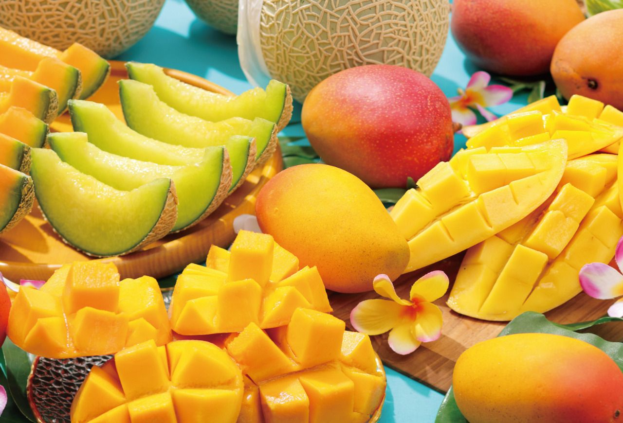 Fruit course "Melon & Mango" (Children's price)