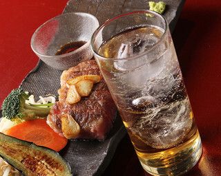 【Casual】飲み放題コース　メインは国産サーロインステーキ