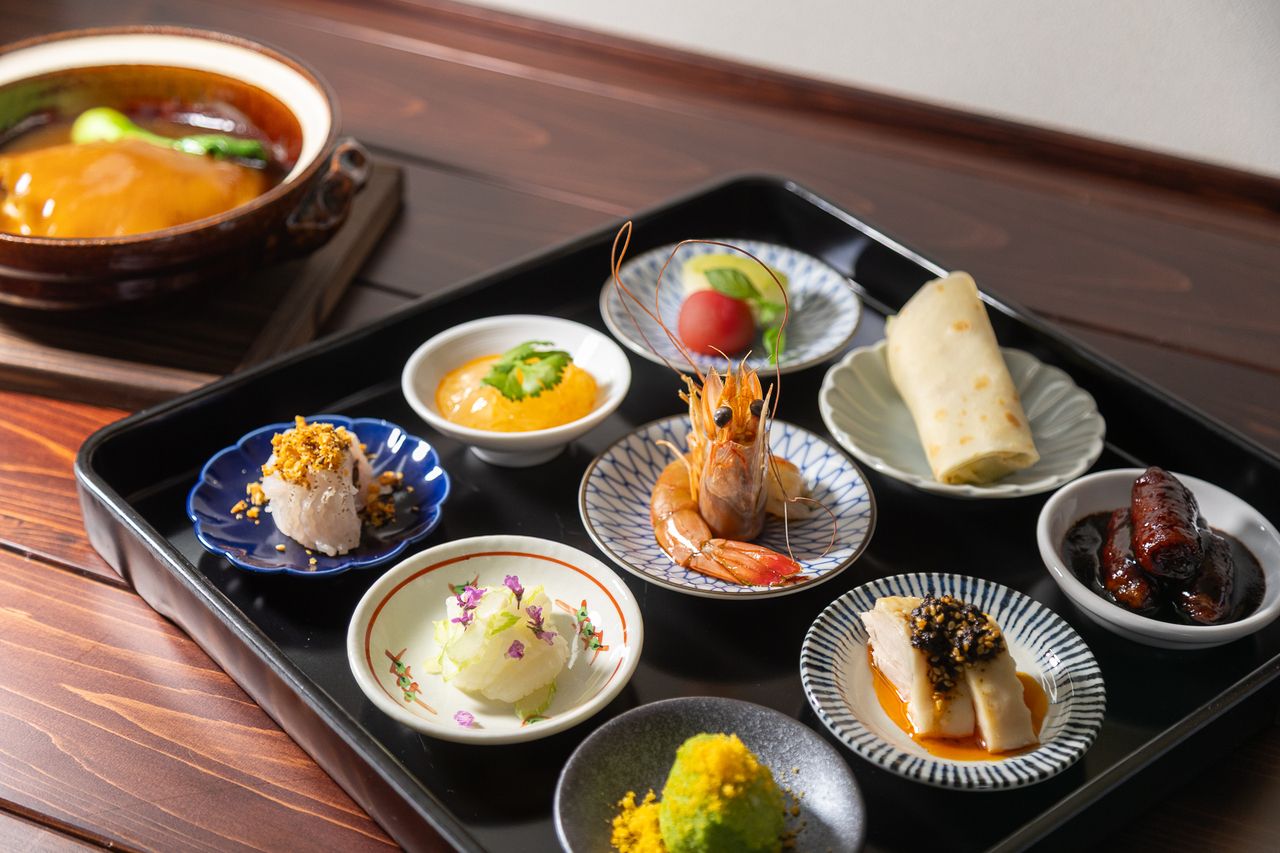 Spring Flowers One Meal: Shark Fin