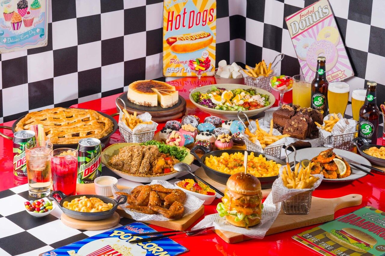 American Fair Lunch Buffet for adults