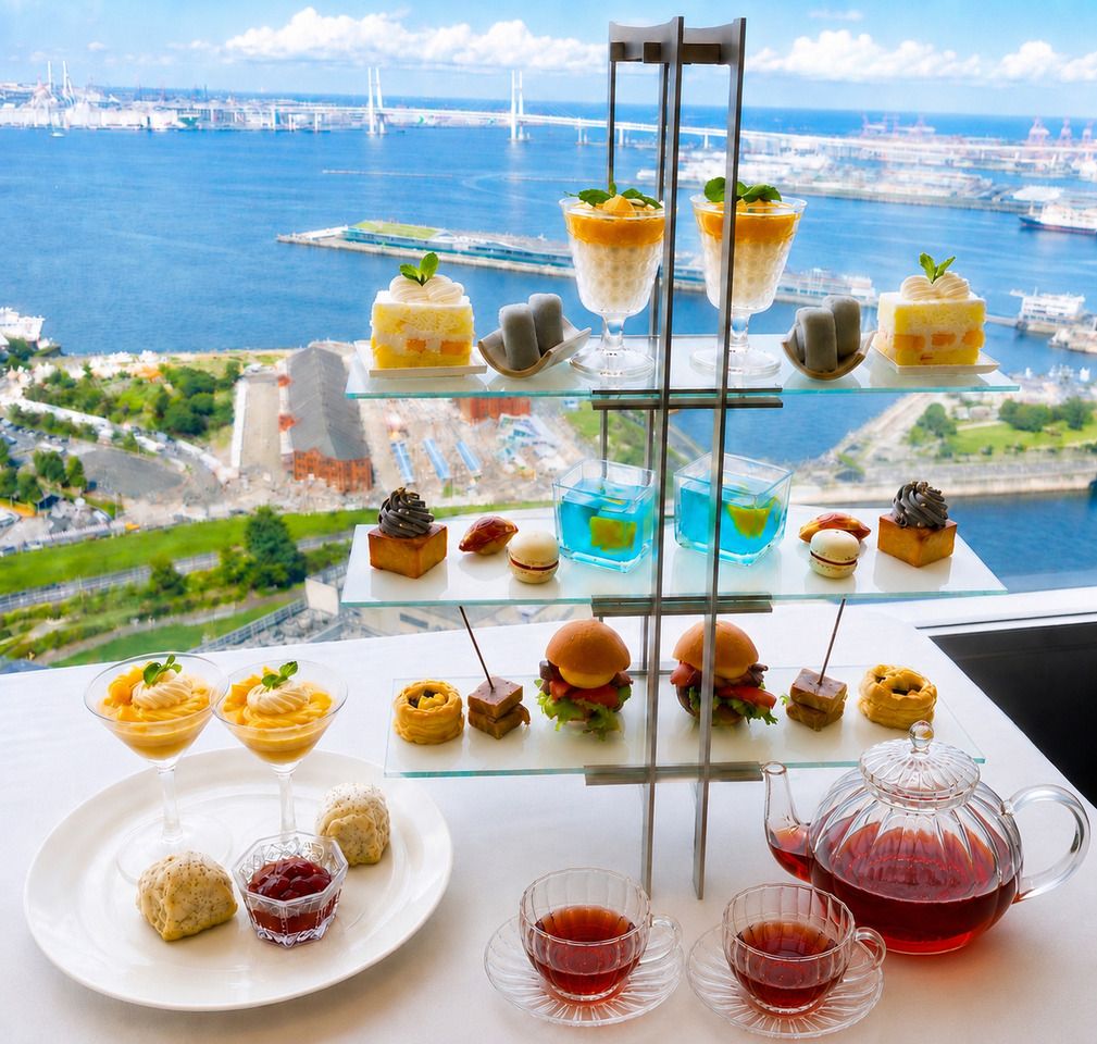 Guaranteed window seat: Celeste Afternoon Tea × Premium French Black Tea Plan [Limited to 20 guests per day]