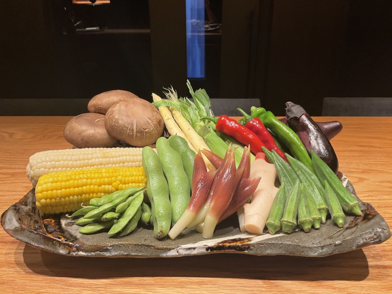 野菜を愉しむ天ぷらコース