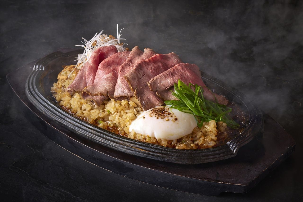 【肉（29）の日ランチ】九州産黒毛和牛の鉄板ビーフピラフ