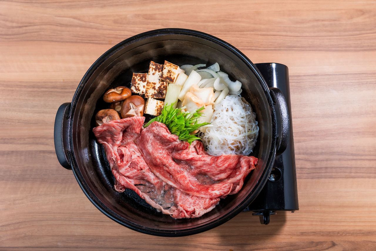 Matsusaka beef ultimate shabu-shabu course