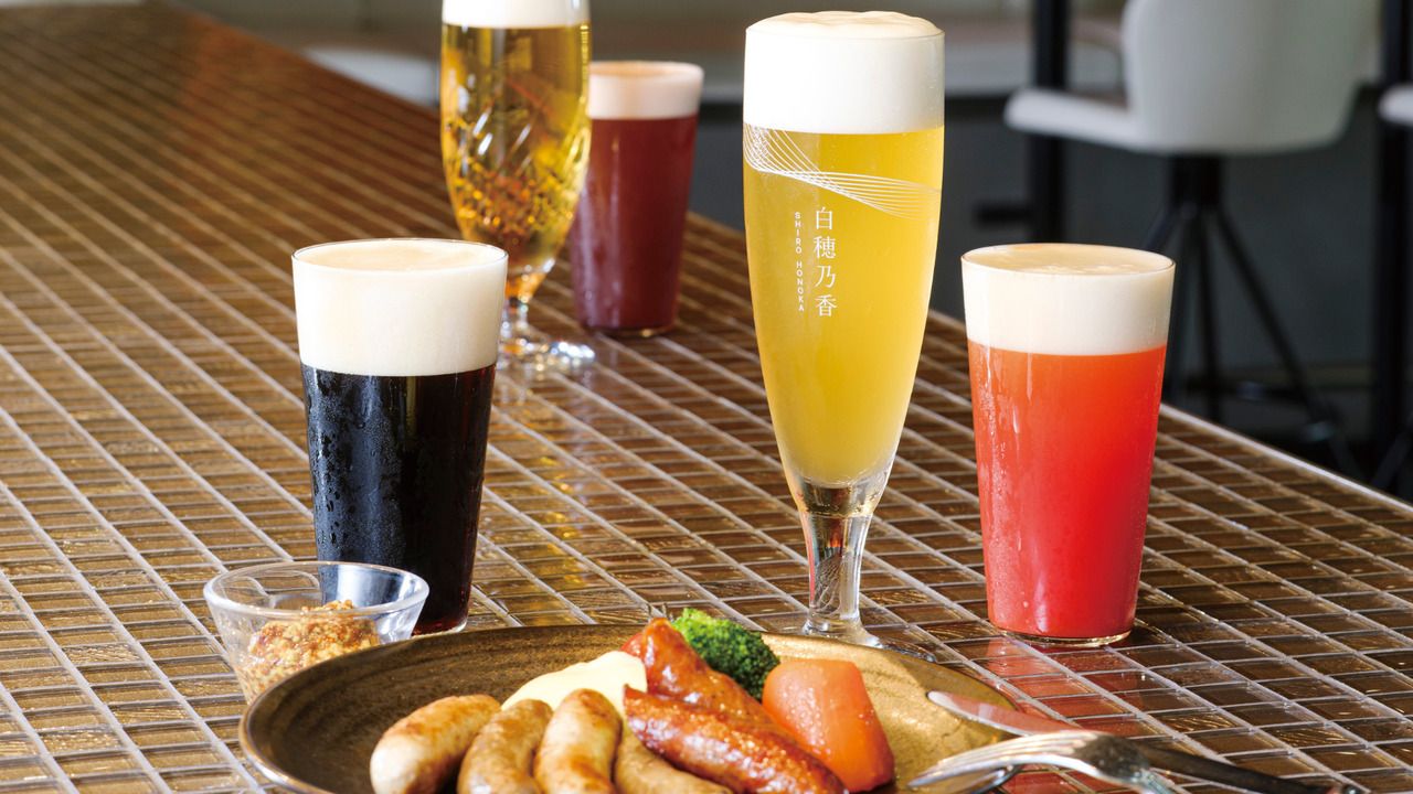 AWA Hall ~Free flow of 4 types of draft beers including Shirinoka, plus beer cocktails~ [90 minutes, 5,800 yen, includes chicken & chips]