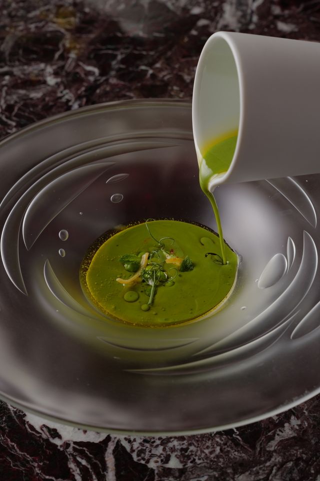 Course A: 3 dishes including your choice of main course and dessert.
