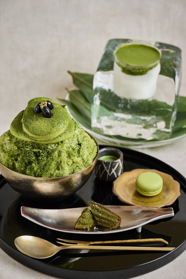 【ANG KOICHA】Set ng Rich Matcha Shaved Ice (may baso ng yelo)