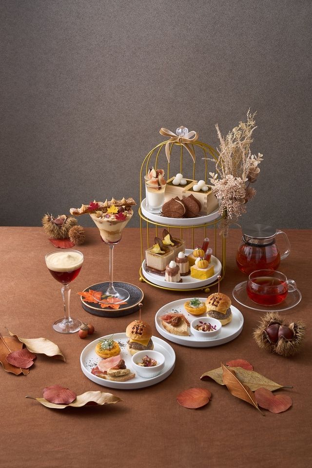 【平日】Autumn Chestnut afternoon tea