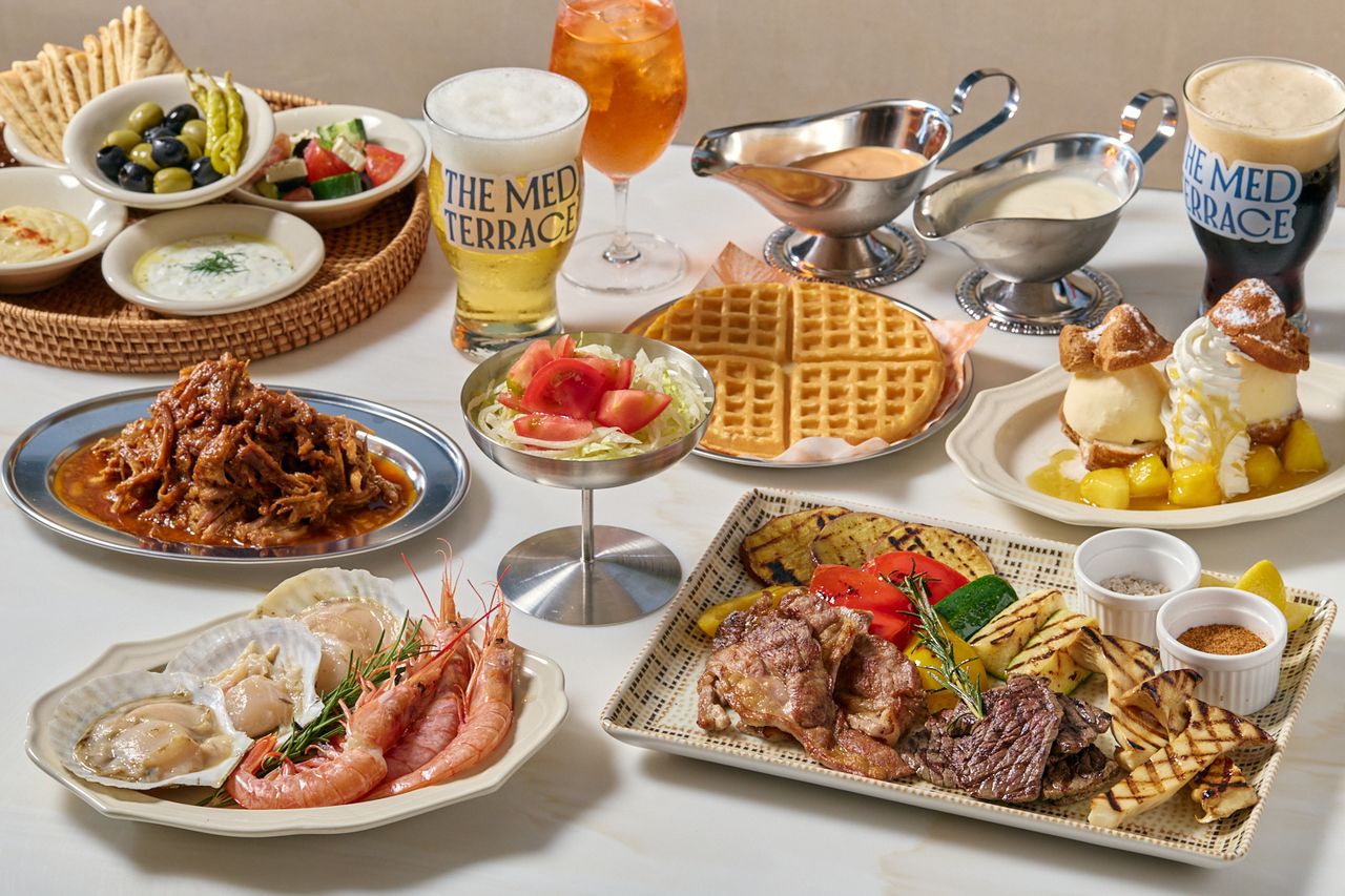 THE MED TERRACE COURSE (unlimited alcohol + soft drinks)