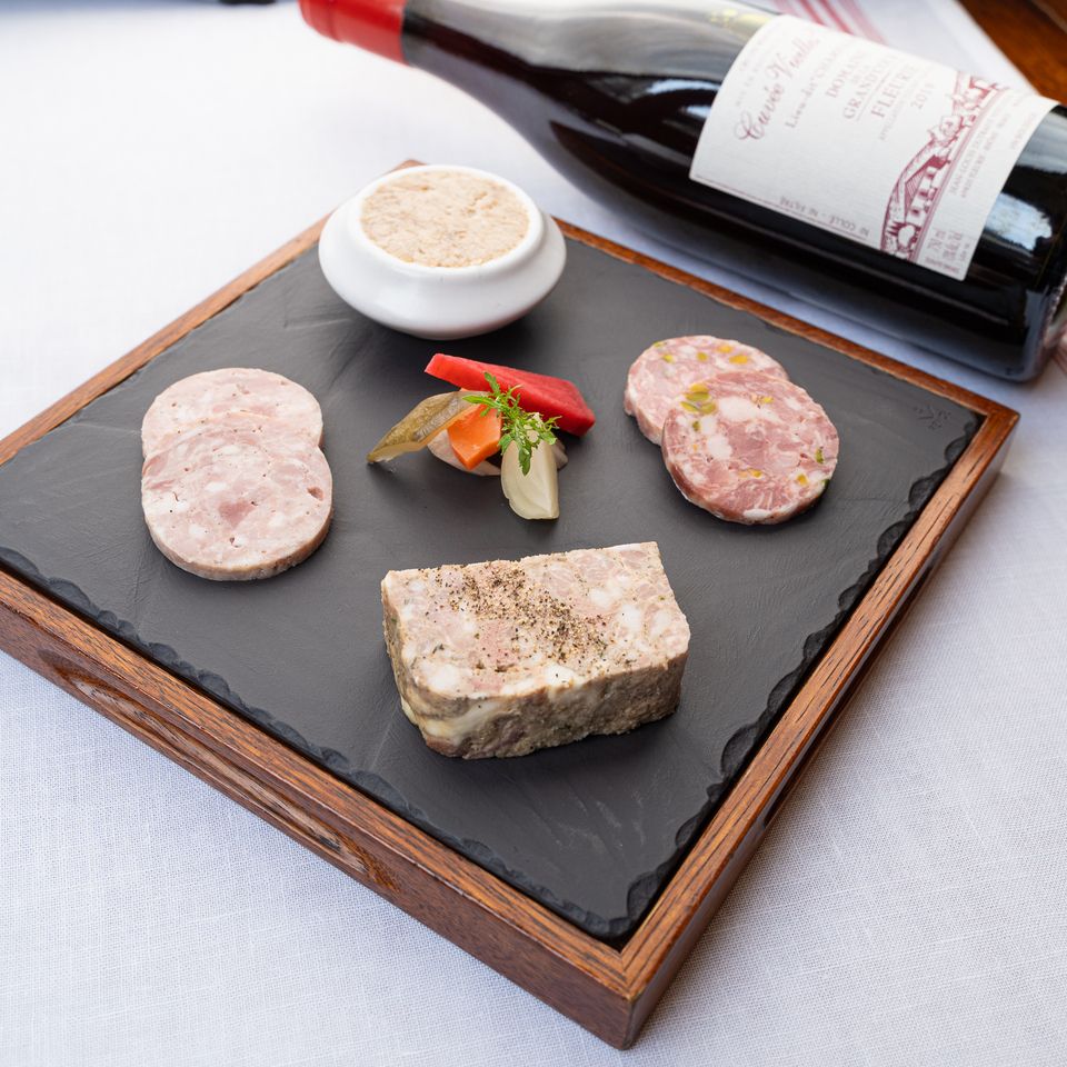 Lunch Course Le Menu des Canuts ワインペアリングコース