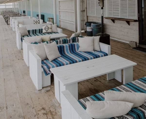 beach sofa