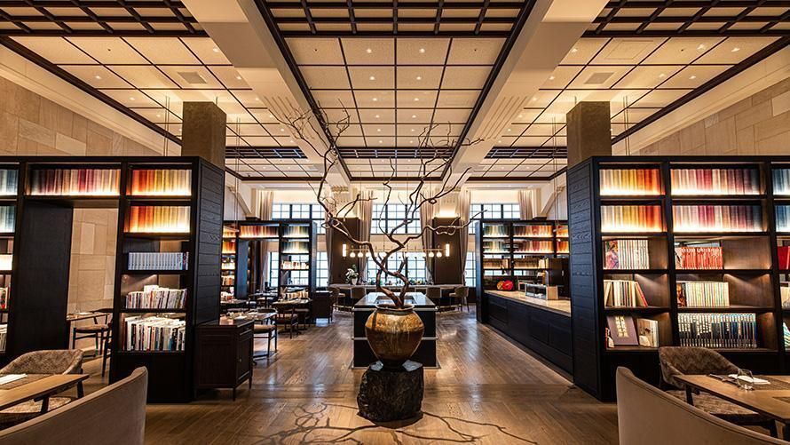 restaurant library the hotel seiryu / The Hotel Seiryu Kyoto Kiyomizu