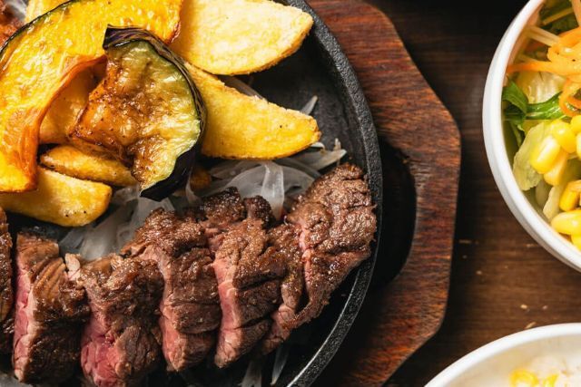 Kobe Beef Steak & Hamburger Kamisige