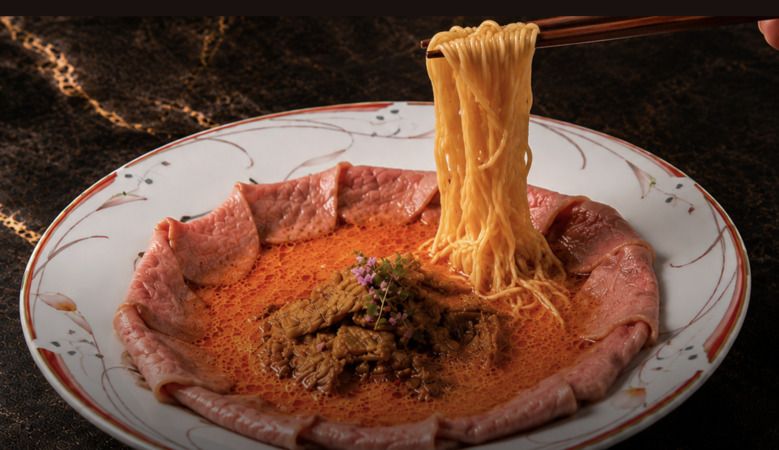 Wagyu Ramen Halal Noodle Osakabisyoku Dotonbori Restaurant 